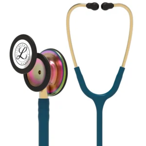 Littmann Classic III Monitoring Stethoscope: Caribbean Blue Rainbow #5807