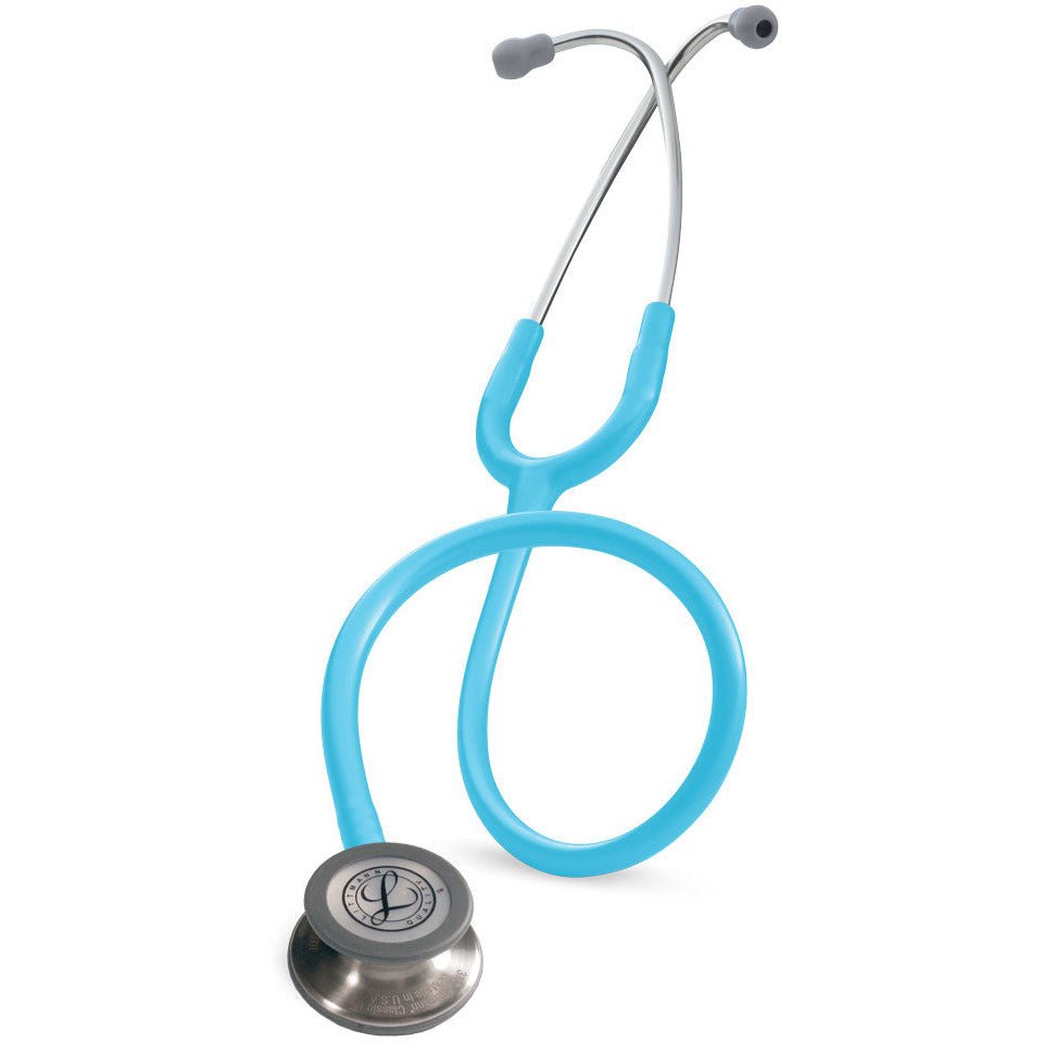 3M™ Littmann® Classic III™ Stethoscope – Turquoise tube & Silver chest piece #5835 - Image 2
