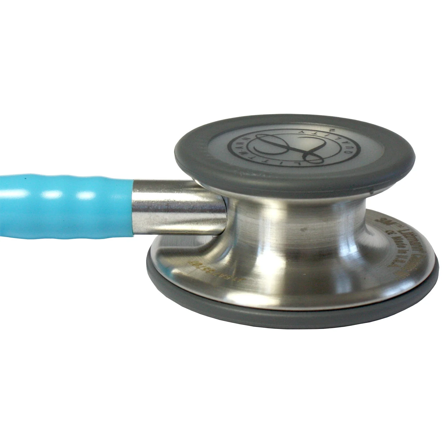3M™ Littmann® Classic III™ Stethoscope – Turquoise tube & Silver chest piece #5835 - Image 4