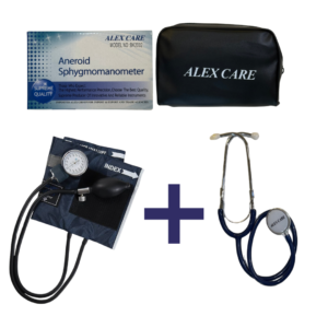 Alex Care Aneroid Sphygmomanometer + Stethoscope