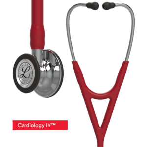 3M™ Littmann® Cardiology IV™ – Burgundy tube & Mirror finish chest piece #6170