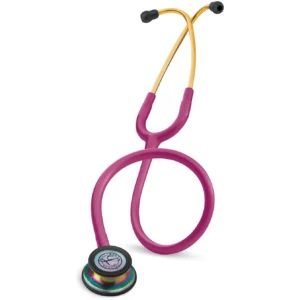 3M Littmann Classic III raspberry tube headset close-up — VivaMedix Egypt