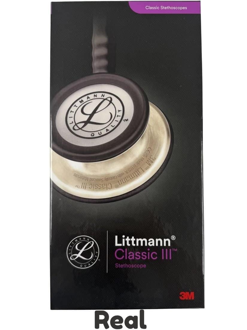 Original 3M Littmann Classic III stethoscope box