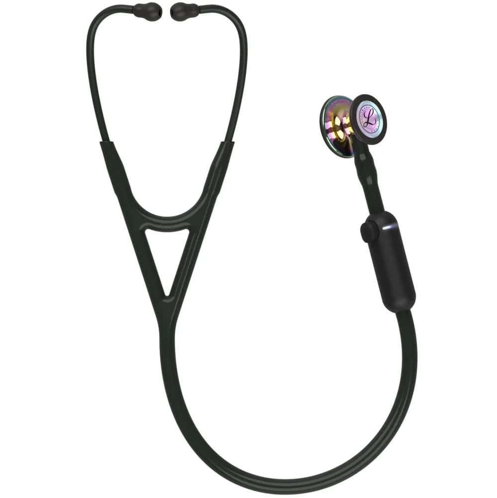 3M™ Littmann® CORE Digital - Black tube & High polish rainbow chest piece 8570 - الصورة 2