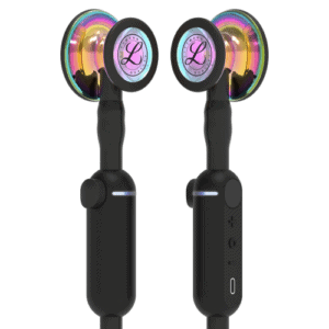 3M™ Littmann® CORE Digital - Black tube & High polish rainbow chest piece 8570
