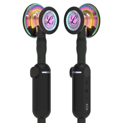 3M™ Littmann® CORE Digital - Black tube & High polish rainbow chest piece 8570