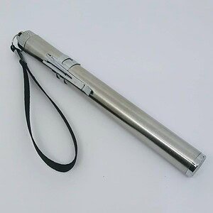 Stainless Steel Examination Torch – Reusable Medical LED Penlight